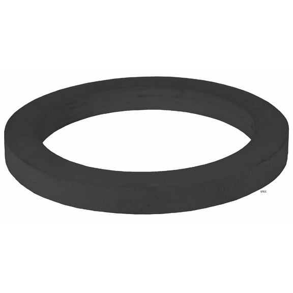 1" Camlock Gasket, Cam and Groove, Food Grade Black Buna, (1 gasket)