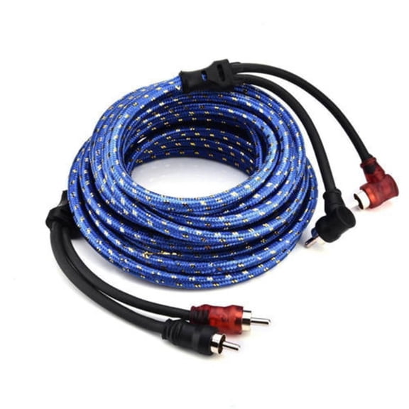 1 * Car Audio Cable-Blue & red & black