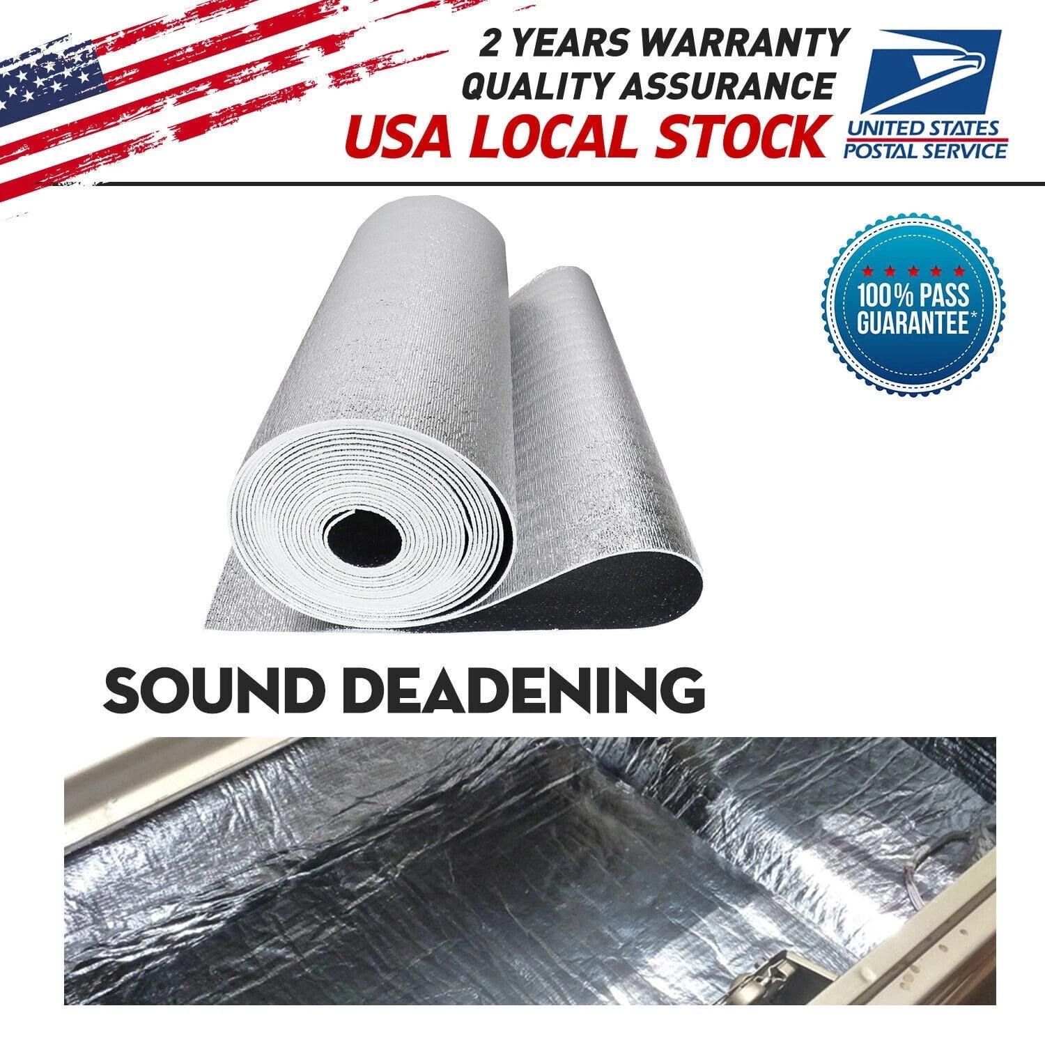 1 Car Double Garage Door Insulation Kit (8x7 8x8 9x7 9x8) (16INCH WIDE) ROLLS