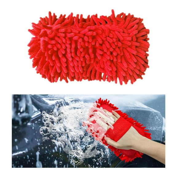 1*Car Wash Sponge Clearance! Microfiber Cleaning Tool Washing Brush Soft Sponge Pad Car Cleaning Tools Kit Washing Brush Window Glass Cleaning Glove Tool