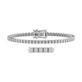 thumbnail image 1 of 1 Carat Diamond Tennis Bracelet in 925 Sterling Silver (7 Inch), 1 of 3