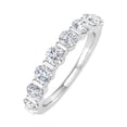 thumbnail image 1 of 1 Carat Diamond Wedding Band Ring in 14K White Gold (Ring Size 8.5), 1 of 5