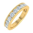 thumbnail image 1 of 1 Carat Diamond Wedding Band Ring in 14K Yellow Gold (Ring Size 10.5), 1 of 4