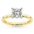 thumbnail image 1 of IGI Certified 1 Carat Princess Shape Lab Grown Diamond Engagement Ring | 14K White Gold | Solitaire Diamond Ring | FG-VS1-VS2 Quality Friendly Diamonds, 1 of 6