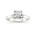 thumbnail image 1 of 1 Carat IGI Certified Radiant Shape Lab Grown Diamond Engagement Ring | 14K White Gold | Arielle Solitaire Lab Diamond Ring | FG-VS1-VS2 Quality Friendly Diamonds, 1 of 5