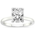 thumbnail image 1 of 1 Carat IGI Certified Radiant Shape Lab Grown Diamond Engagement Ring | 14K White Gold | Mystic Secret Halo Lab Diamond Ring | FG-VS1-VS2 Quality Friendly Diamonds, 1 of 3