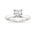 thumbnail image 1 of 1 Carat IGI Certified Radiant Shape Lab Grown Diamond Engagement Ring | 14K White Gold | Teagan Solitaire Lab Diamond Ring | FG-VS1-VS2 Quality Friendly Diamonds, 1 of 5