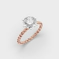 thumbnail image 1 of 1 Carat Latest IGI Certified Lab Grown Diamond Wedding Ring for Ladies Solid 14K Rose Gold | Solitaire Diamond Engagement Rings | Size 5 by Diamond-Capitals, 1 of 8