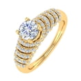 thumbnail image 1 of 1 Carat Prong Set Diamond Engagement Ring in 14K Yellow Gold (Ring Size 4.75), 1 of 4