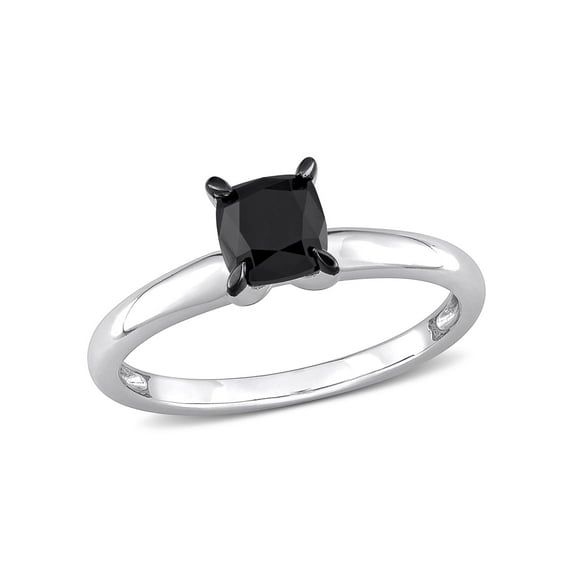 Everly Women's Diamond 14K White Gold Plated Engagement Ring