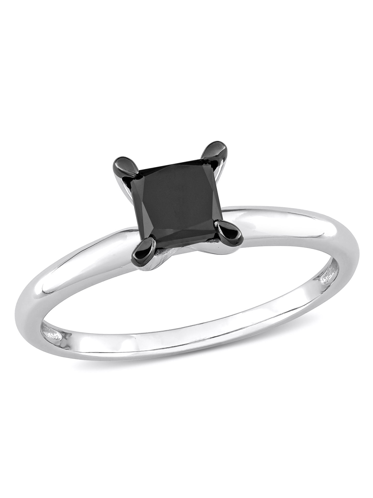 Everly Women's Diamond 14K White Gold Plated Engagement Ring