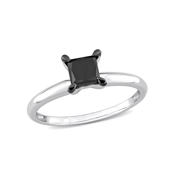 Everly Women's Diamond 14K White Gold Plated Engagement Ring