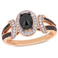 thumbnail image 1 of Everly Women's Diamond 10K Rose Gold Engagement Ring, 1 of 6