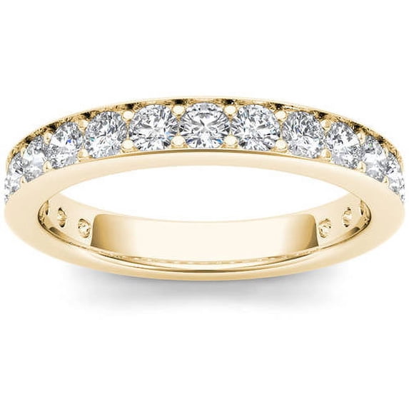 1 Carat T.W. Diamond 14kt Yellow Gold Wedding Band