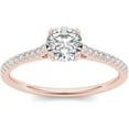 thumbnail image 1 of 1 Carat T.W. Diamond Classic 14kt Rose Gold Engagement Ring, 1 of 4