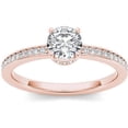 thumbnail image 1 of 1 Carat T.W. Diamond Classic 14kt Rose Gold Engagement Ring, 1 of 1