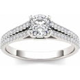 thumbnail image 1 of 1 Carat T.W. Diamond Classic 14kt White Gold Engagement Ring, 1 of 1