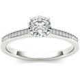 thumbnail image 1 of 1 Carat T.W. Diamond Classic 14kt White Gold Engagement Ring, 1 of 1