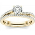 thumbnail image 1 of 1 Carat T.W. Diamond Classic 14kt Yellow Gold Engagement Ring Set, 1 of 1
