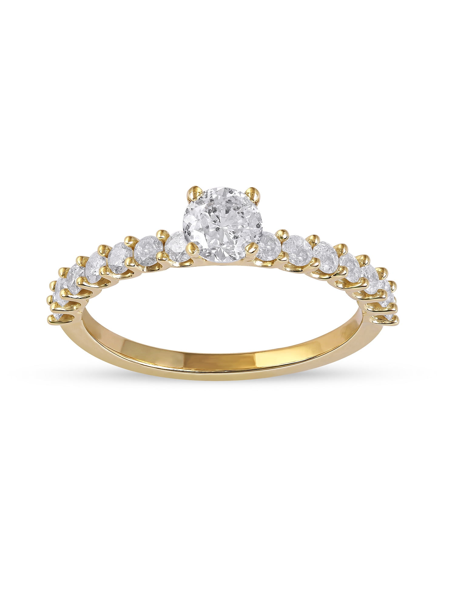 1 Carat T.W. Diamond Classic 14kt Yellow Gold Engagement Ring