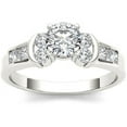 thumbnail image 1 of 1 Carat T.W. Diamond Classic Engagement Ring in 14kt White Gold, 1 of 1
