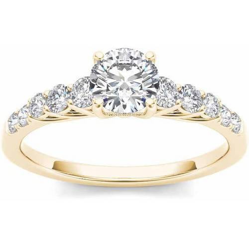 1 Carat T.W. Diamond Classic Engagement Ring in 14kt Yellow Gold