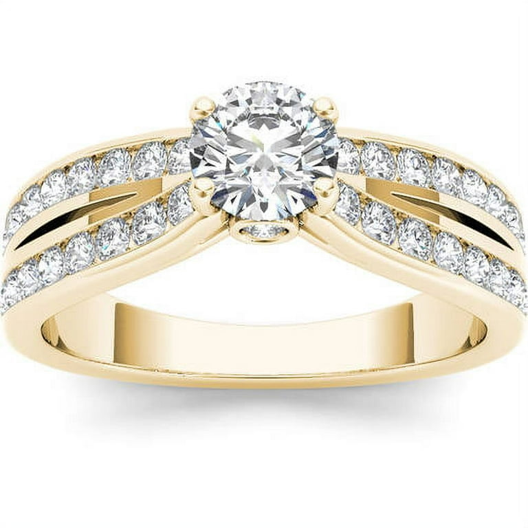 Walmart yellow hotsell gold rings