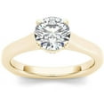 thumbnail image 1 of 1 Carat T.W. Diamond Euro Style Solitaire 14kt Yellow Gold Engagement Ring, 1 of 1