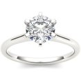 thumbnail image 1 of 1 Carat T.W. Diamond Solitaire 14kt White Gold Engagement Ring, 1 of 1