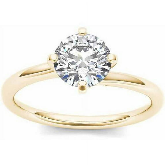 1 Carat T.W. Diamond Solitaire Engagement Ring in 14kt Yellow Gold