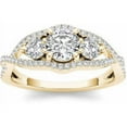 thumbnail image 1 of 1 Carat T.W. Diamond Three-Stone 14kt Yellow Gold Engagement Ring, 1 of 1