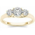 thumbnail image 1 of 1 Carat T.W. Diamond Three-Stone Engagement Ring in 14kt Yellow Gold, 1 of 1