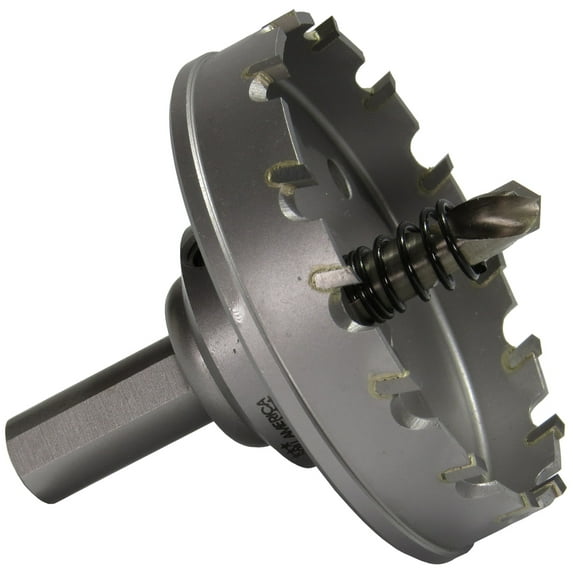 1" Carbide Tipped Hole Cutter with 3/16" Depth of Cut