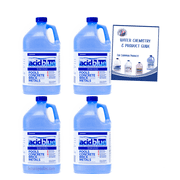 1 Case (4 Gallons) | AcidBlue, Buffered Low-Fume Muriatic Acid | pH Reducer