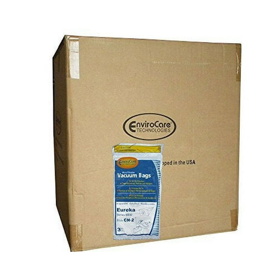 1 Case (50 pkgs) Compatible with Eureka CN-2 Microfiltration Vacuum Cleaner Bags 6830