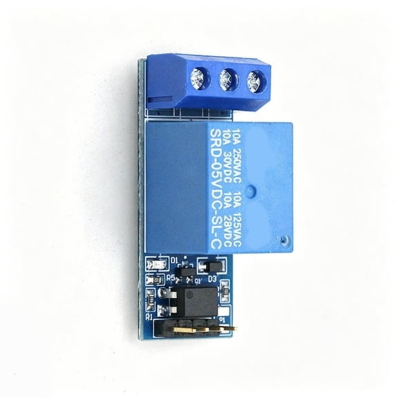 1 Channel 10A Relays Switches with Optocoupler Isolation High or Low Levels Triggering for Automation and Circuit