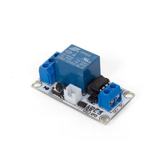 1 Channel Latching Relay Module w/ Touch Bistable Switch 12 V