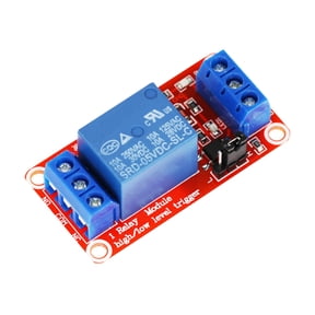 1 Channel Relay Module with Optocoupler Isolation, 12V High/Low Level Trigger Relay Board 10A Load Capacity for Arduino Industrial Control (1 Channel 12V)