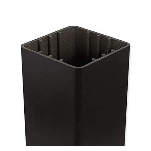 1 Charcoal Black Color Post Sleeve 4 in. x 4 in. x 39 in.