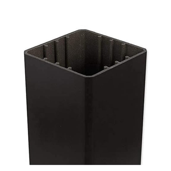 1 Charcoal Black Color Post Sleeve 4 in. x 4 in. x 39 in.