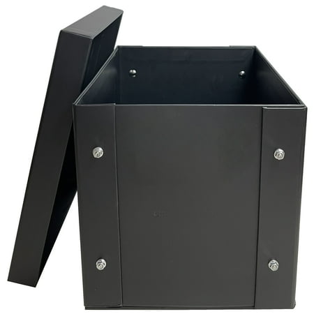 1 CheckOutStore Black 7" Vinyl Record 45 RPM Storage Box II