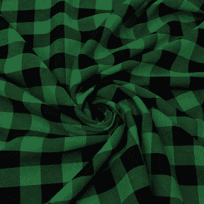 1" Checkered Gingham PolyPoplin Fabric by The Yard - 60 Inch Wide for Sewing, Quilting, Tablecloths, Curtains, Apparel, Crafting, DIY Projects