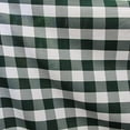 thumbnail image 1 of 1" Checkered Gingham PolyPoplin Fabric by The Yard - 60 Inch Wide for Sewing, Quilting, Tablecloths, Curtains, Apparel, Crafting, DIY Projects, 1 of 1