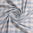 thumbnail image 1 of 1" Checkered Gingham PolyPoplin Fabric by The Yard - 60 Inch Wide for Sewing, Quilting, Tablecloths, Curtains, Apparel, Crafting, DIY Projects, 1 of 10