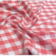 thumbnail image 1 of 1" Checkered Gingham PolyPoplin Fabric by The Yard - 60 Inch Wide for Sewing, Quilting, Tablecloths, Curtains, Apparel, Crafting, DIY Projects, 1 of 1
