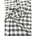 thumbnail image 1 of 1" Checkered Gingham PolyPoplin Fabric by The Yard - 60 Inch Wide for Sewing, Quilting, Tablecloths, Curtains, Apparel, Crafting, DIY Projects, 1 of 1