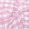 thumbnail image 1 of 1" Checkered Gingham PolyPoplin Fabric by The Yard - 60 Inch Wide for Sewing, Quilting, Tablecloths, Curtains, Apparel, Crafting, DIY Projects, 1 of 1