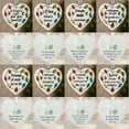 thumbnail image 1 of Under $1 Christmas Hanging Decorations Heart-Shaped Sea Glass Friendship Decor Friendship Heart Keepsake Friendship Heart Ornament For Christmas Tree Hanging Ornaments, 1 of 6