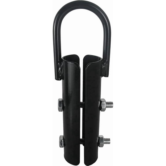 1" Climbing Rope Clamp, 1.5 Battle Attachment Hook Accessories, Clasp for Climb, Training Garage Home Gym Workout Fitness Strength (1.5" 1SET )