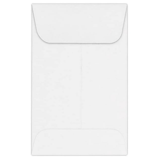 1 Coin Envelopes (21/4 x 31/2) 80lb. Bright White (1000 Qty